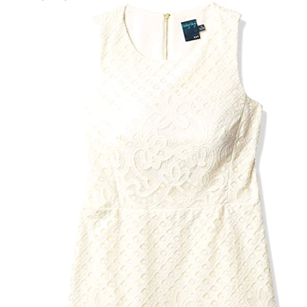 Gabby Skye cream dress size 8
